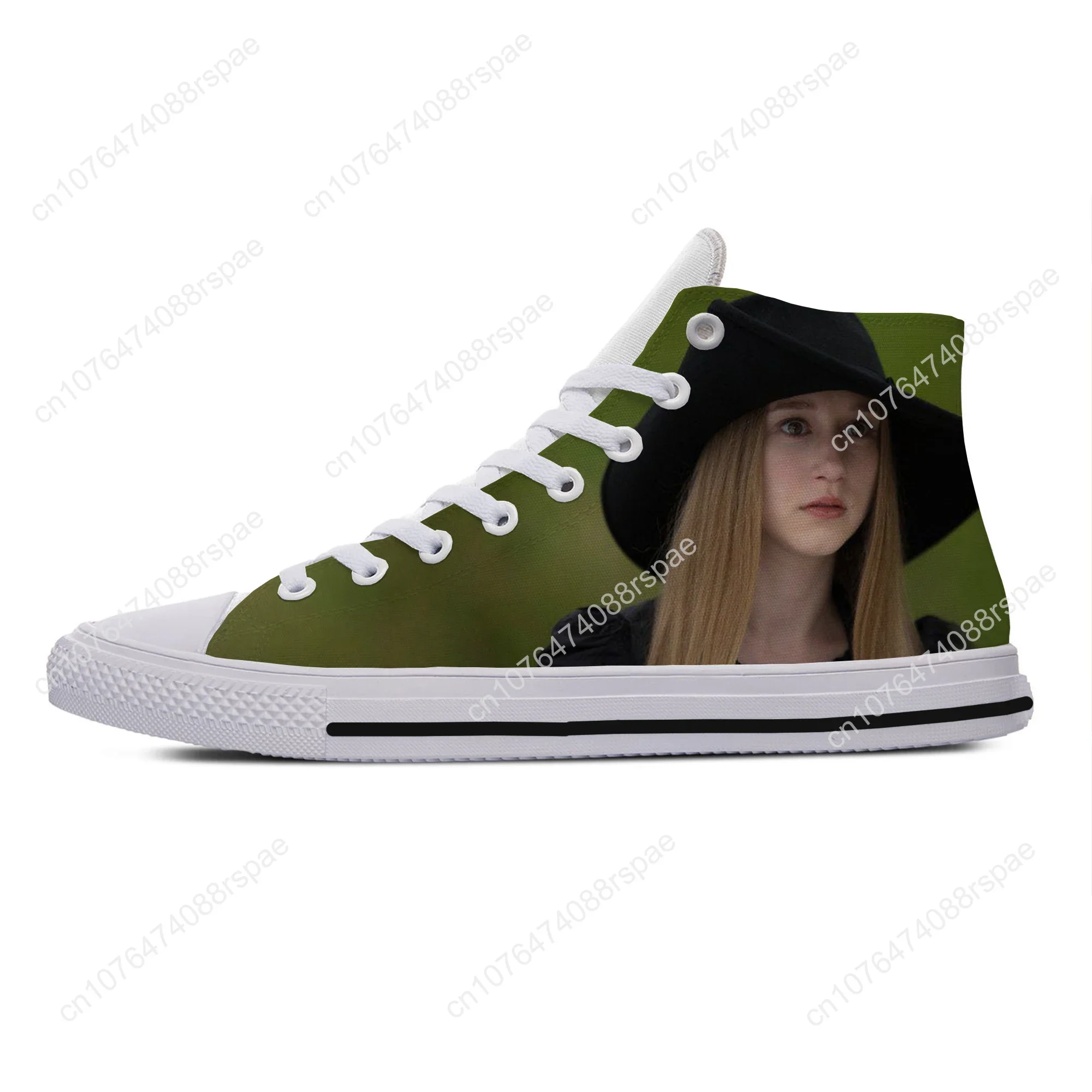 Hot Cool Fashion Pop Funny New Summer High Quality Sneakers Handiness Casual Shoes Men Women Taissa Farmiga High Top Board Shoes