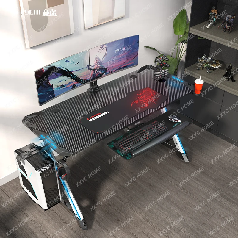 

E-Sports Table and Chair Integrated Space Capsule Table Gaming Table Computer Desktop Desk Computer Desk Desk Desk
