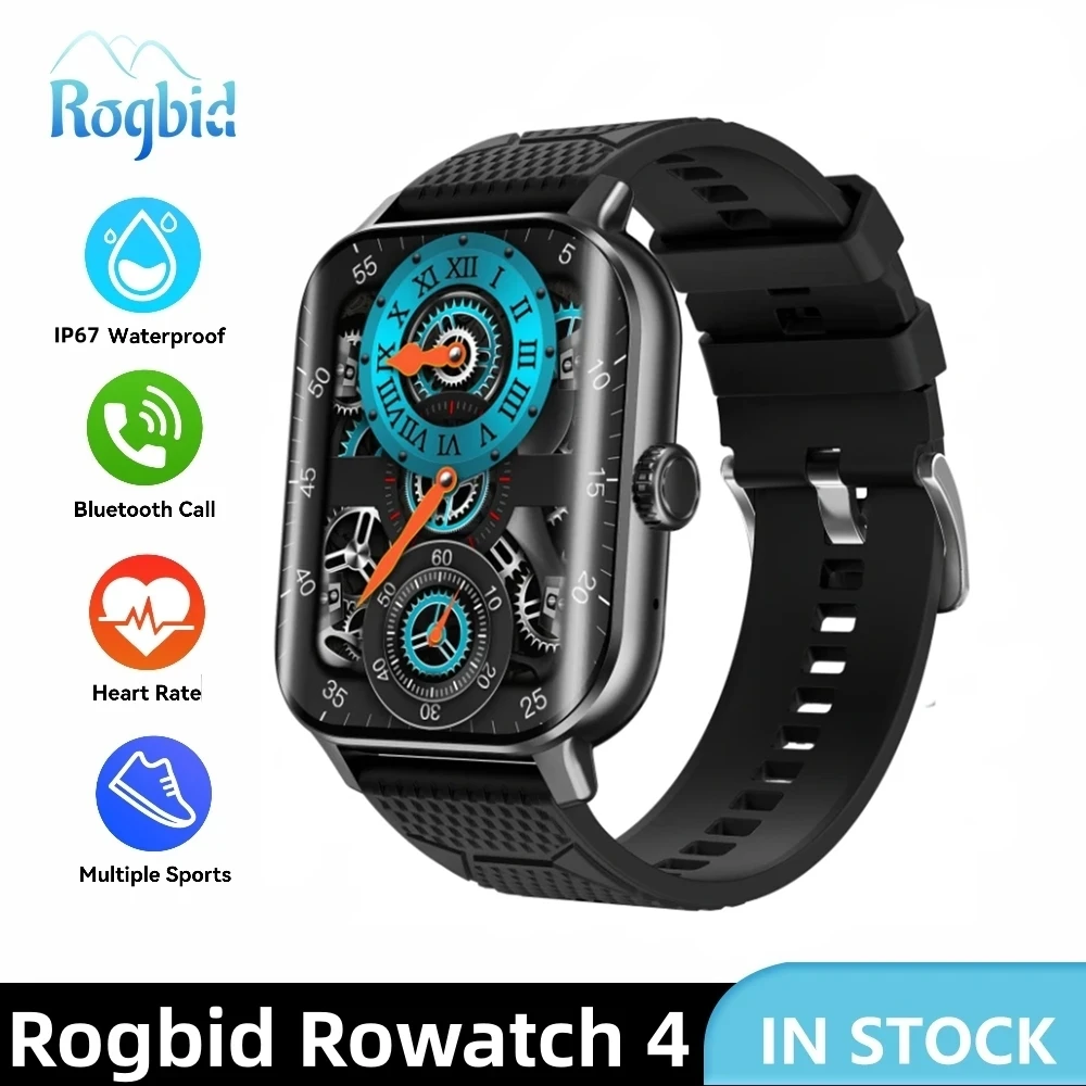 

Rogbid Rowatch 4 Blood Sugar Smart Watch 2.02 inch Screen Multi-sport Heart Rate Monitoring Bluetooth Call Smartwatch