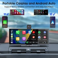 10.26/11.26 "voiture DVR sans fil Carplay Android Auto Dashcam 4K 3840*2160 avant et 1080P caméra de recul 5G WIFI enregistreur vidéo 5
