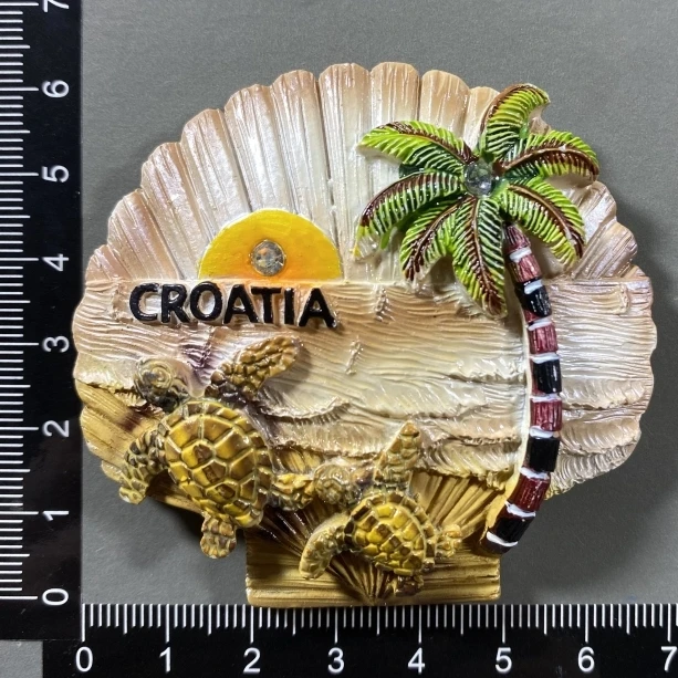 Provenza Francia 3D Magnete per frigorifero Artigianato Souvenir Magneti per frigorifero in resina Collezione Regalo da viaggio