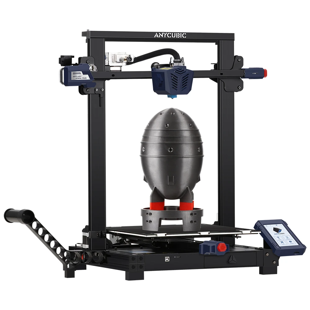

ANYCUBIC KOBRA Plus 3D Printer 300*300*350mm Large Build Volume Auto-leveling Fast Printing 3d Printer Without Clogging