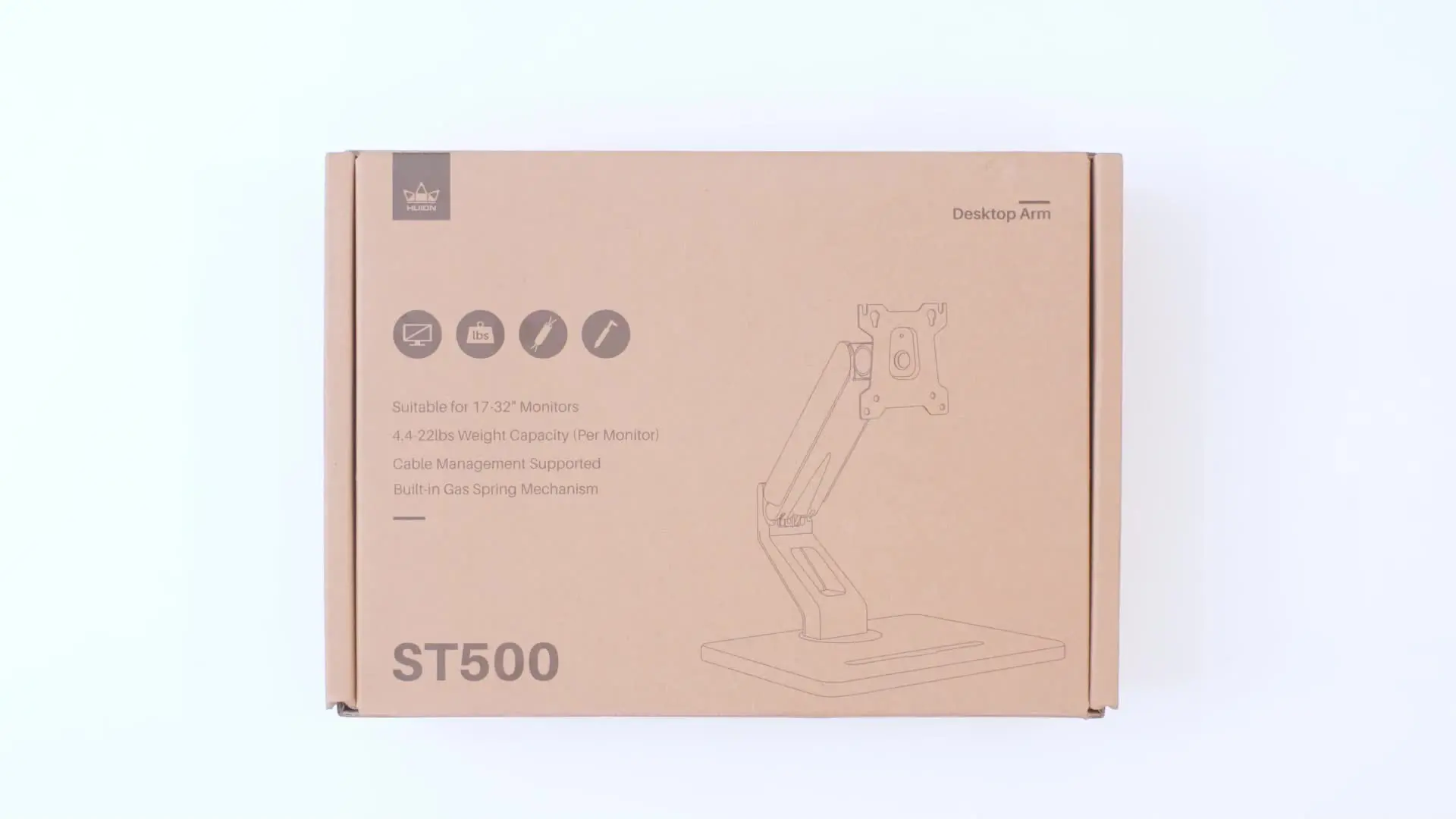 Huion-ST500デスクトップアームディスプレイホルダー,kamvas 22