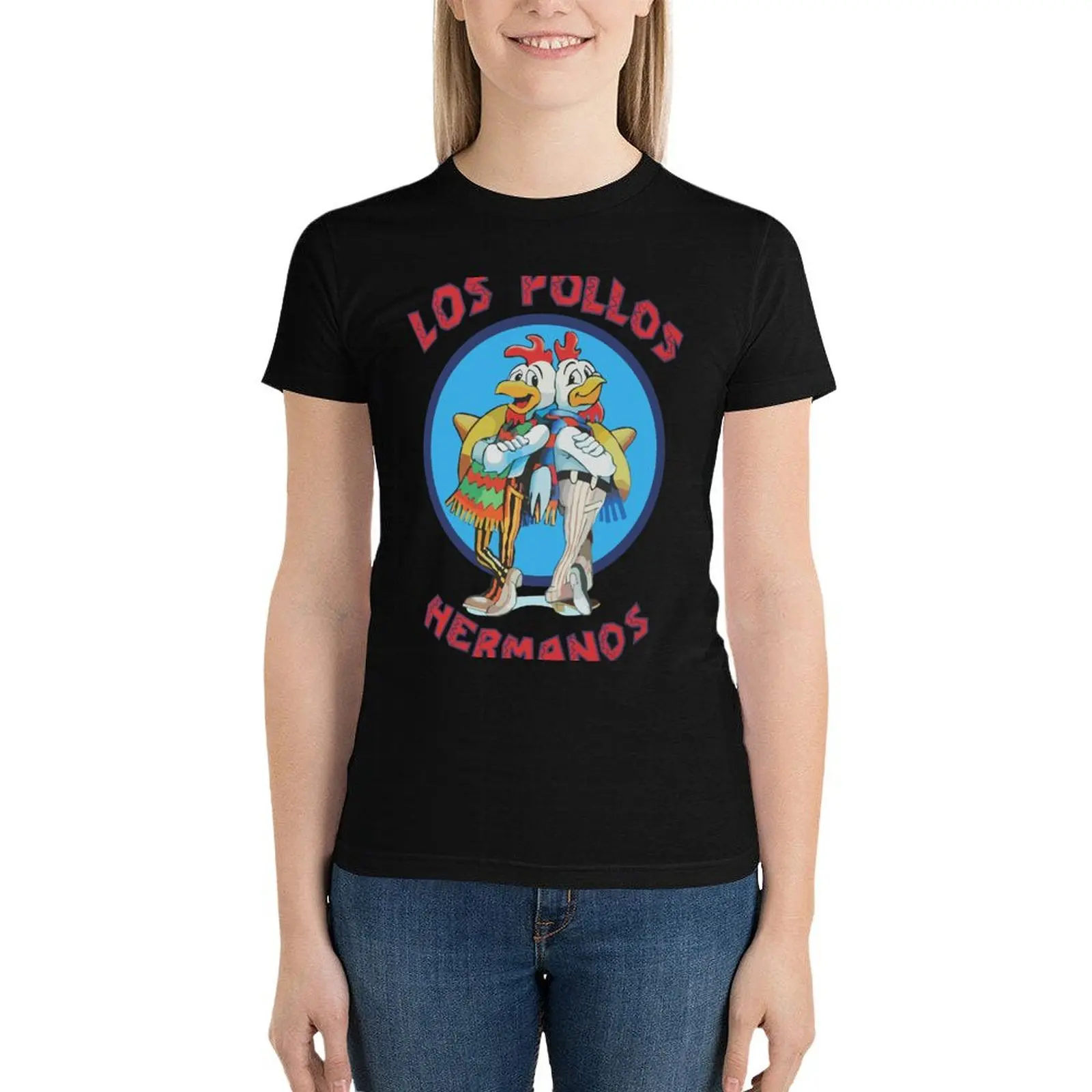 Los Pollos Hermanos (32) T-Shirt cute clothes anime clothes animal print shirt for girls cotton t shirts Women