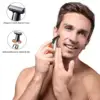 KEMEI KM-1910 Electric Shaver Professional Beard Trimmer Reciprocating Rubber Anti-skid Body Waterproof Rechargeable Shaver 3