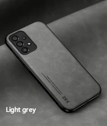 Luxury Protective Smartphone Case - Premium Design Cover for A37 5G (Light Gray)