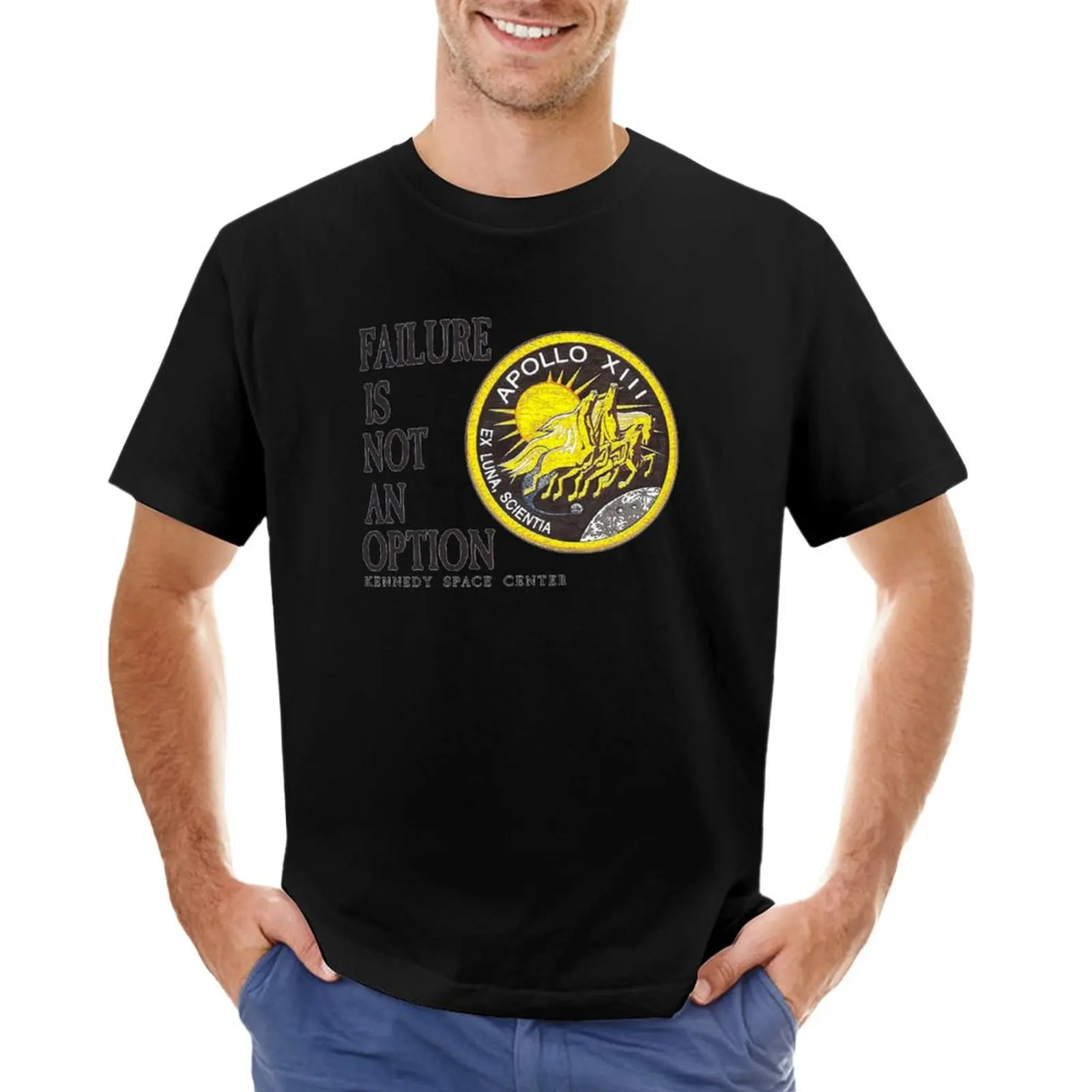 

Apollo 11 - Failure is not an option T-Shirt T-shirt for a boy oversized t shirts Short t-shirt Men's t shirts