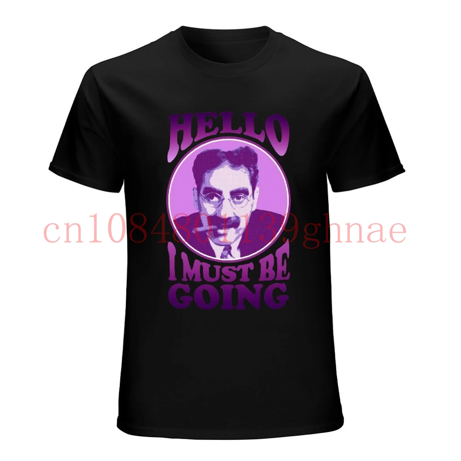 

Groucho Marx T Shirt (Hello I Must Be Going) White Shirt