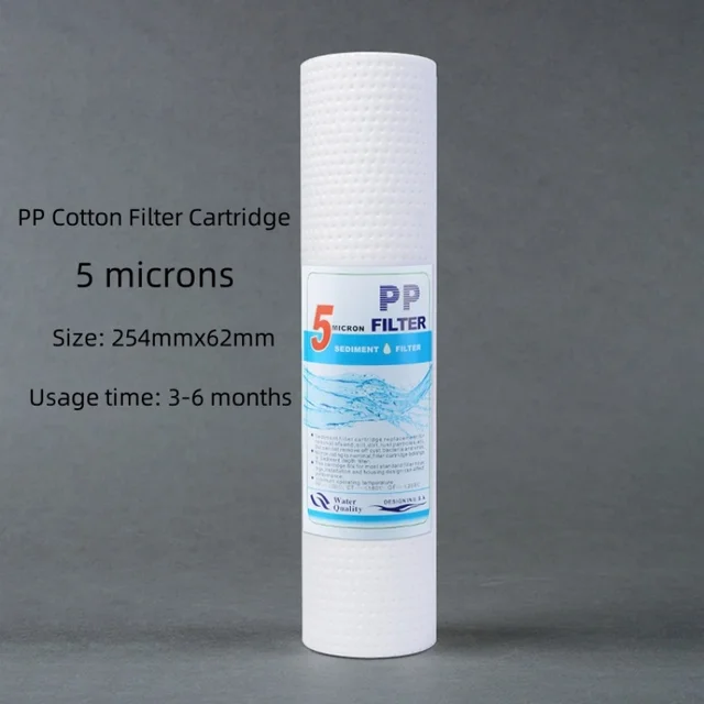 ตัวกรองเครื่องกรองน้ํา 7 ชิ้นเข้ากันได้กับการเปลี่ยนไส้กรอง RO-600G 5