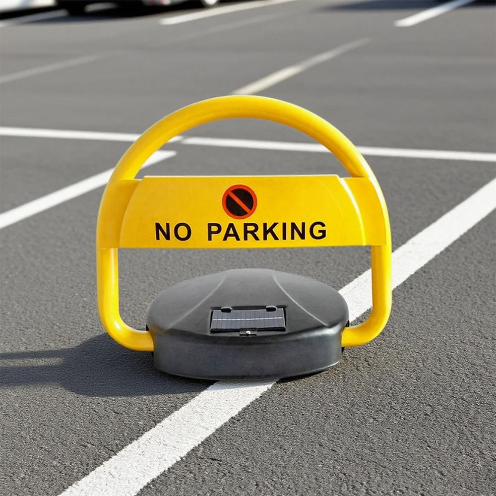 Gestion automatique intelligente de l'espace de stationnement : porte et serrure de barrière privée contrôlée par l'énergie solaire/à distance