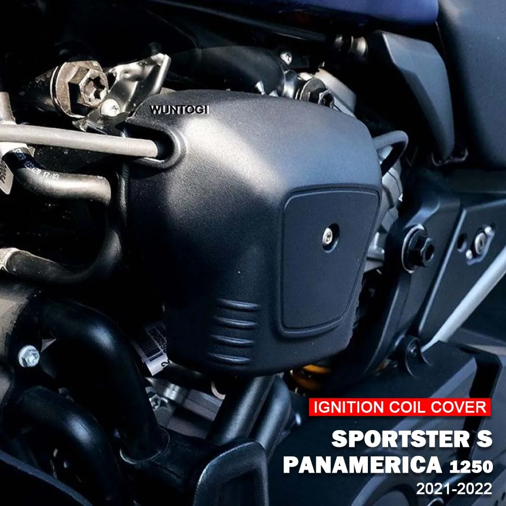 

Fit For PANAMERICA 1250 S PA1250 Sportster S 1250 RH1250 2021-2022 Motorcycle Ignition Coil Cover Engine Protection Spool Cover