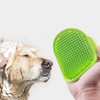 Soft Rubber Pet Bath Brush 1