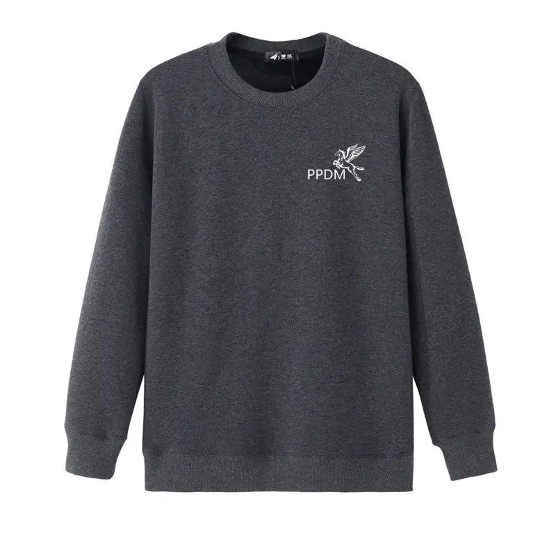 Fashion O-Neck Spliced Loose Printed Casual Sweatshirt Men Clothing 2023 Autumn New Oversized Korean Tops All-match Sweatshirts