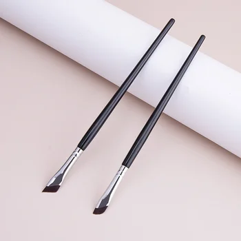Sickle Eyeliner Brush Eyeshadow Blade Brush Detail Brush Diagonal Eyebrow Brushes Undereyelid To Sleeping Silkworm Makeup Tools 1