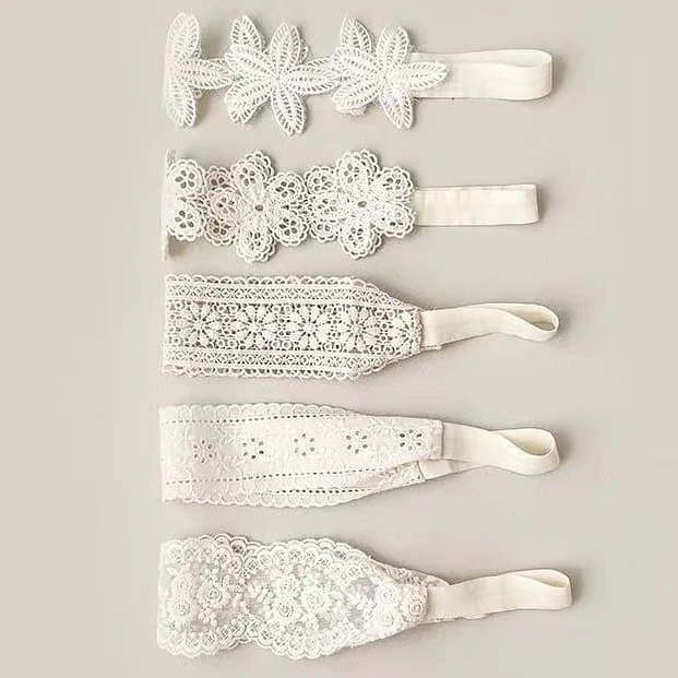 Fascia Capelli Bambini In Cotone - Elastica Con Animaletti, Per Neonati E Bambine - Foto 2