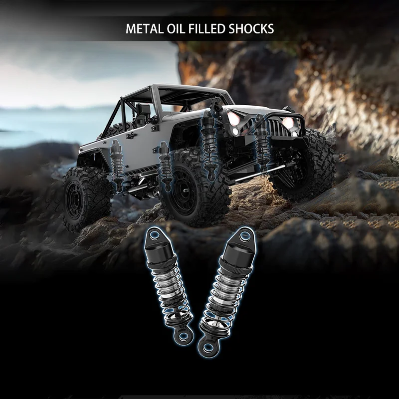 Mjx new h12y/h12y+ 1:12 full-scale remote-controlled mountaineering off-road vehicle, brushless electric home climbing car toy. 2