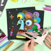 DIY Cartoon Magic Transfer Painting Crafts for Kids Arts and Crafts Toys Children Creative Educational Learning Drawing Toys 1