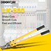 DOOROOM Hardened Cable Cutter Heavy Duty Stainless Steel Wire Rope Cutter for Cutting Steel Wire LK-125 LK-500 Hydraulic Tools 1