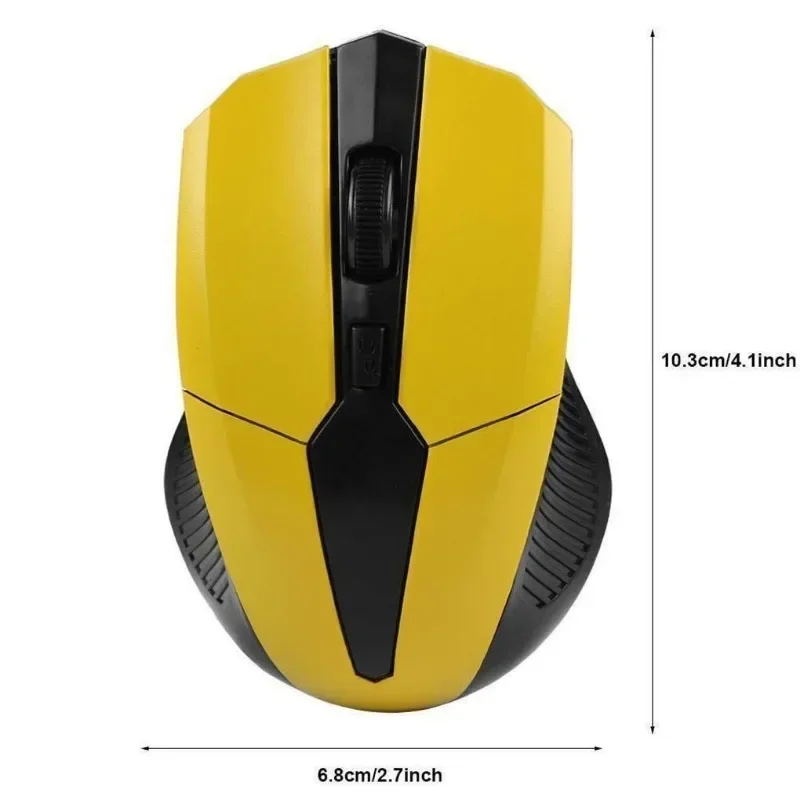 2.4Ghz 1200DPI Adjustable Optical Gaming Mouse Wireless Home Office Game Mice For PC Computer Laptop_voghion.com