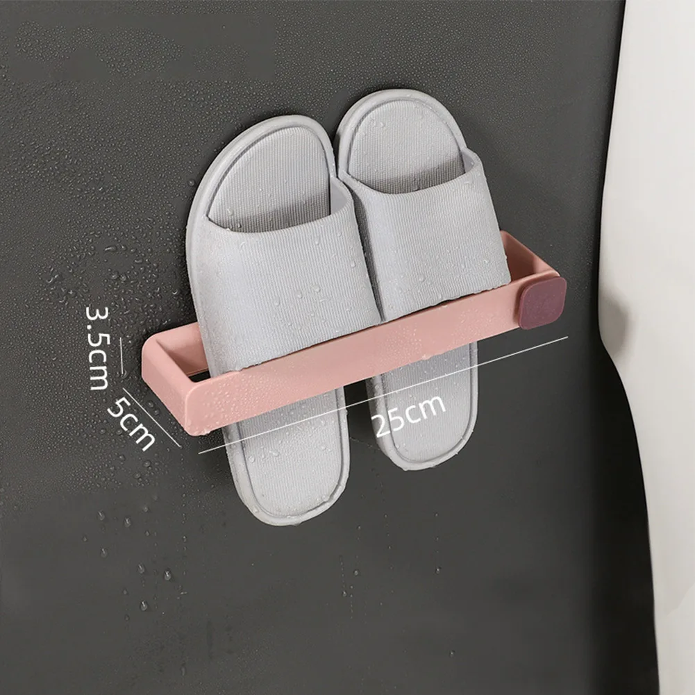 

Shoes Storage Racks Wall-mounted Rack Bathroom Slippers Organizer For Kitchen Pot Cover Bathroom Towel Storage Rack Holder