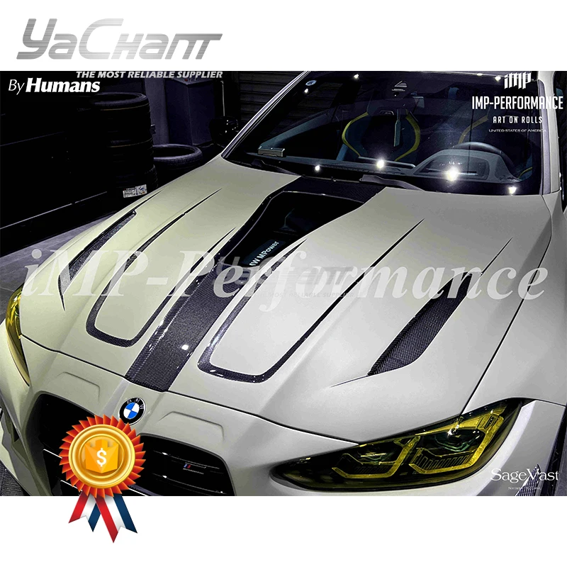 

DCF Dry Carbon Fiber iMP Performance Hood Bonnet Engine Cover Fit For G80 G81 G82 G83 M4