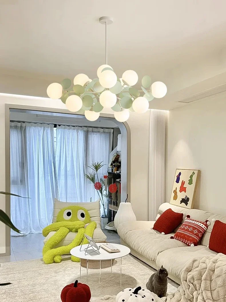 Description Picture 2 of itemModern Home Decor Led Lights Pendant Light Lamps for Living Room Chandeliers for Dining Room Hanging Light Indoor Lighting