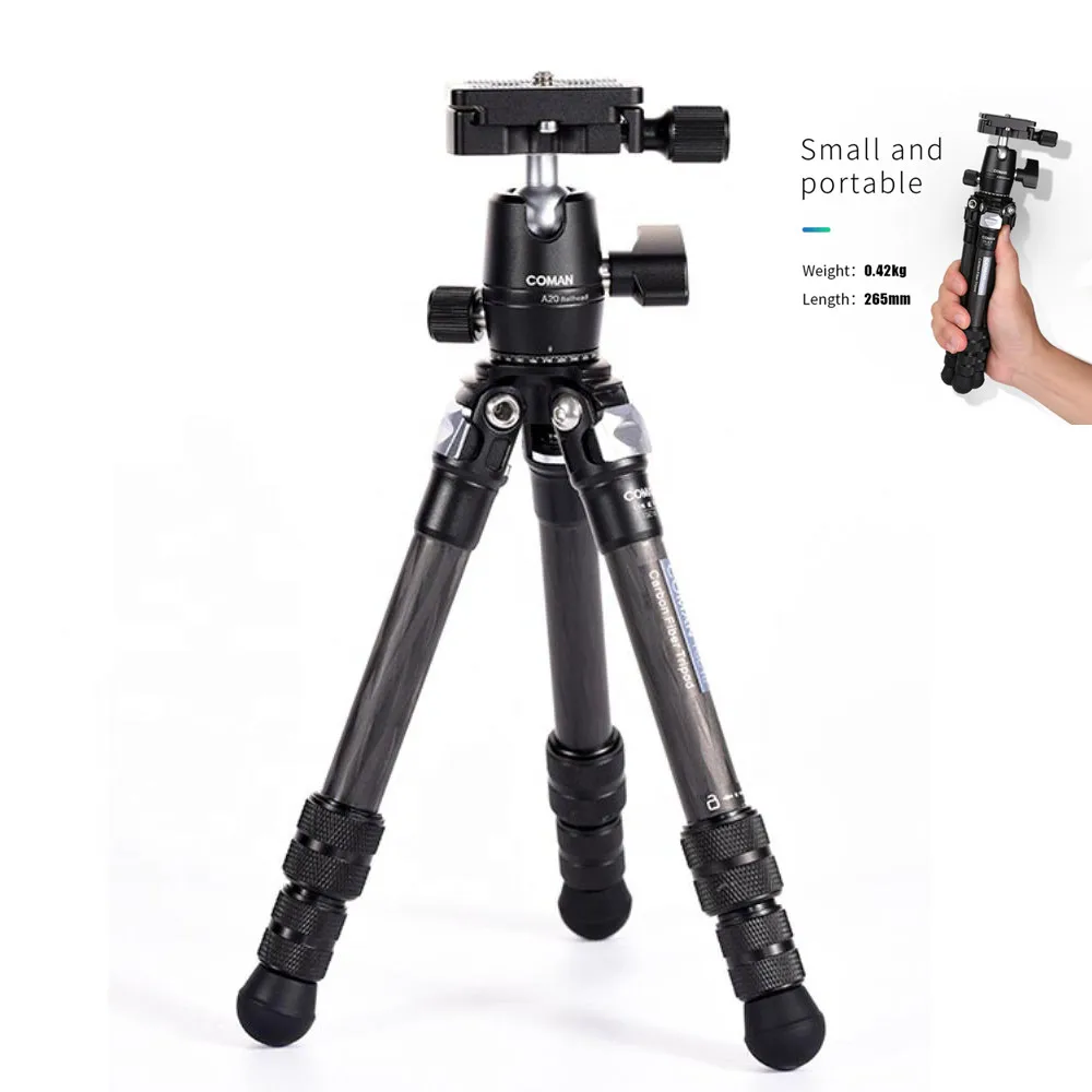 LightweightTravelTripodFullCarbonFiberProfessionalOutdoorTripodMonopodWithPanoramic