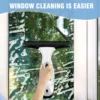 Cordless Window Vac Cleaner Rechargeable - 28cm Squeegee Element & 150ml Water Tank, Window Washer with 200ml Spray Bottle 4