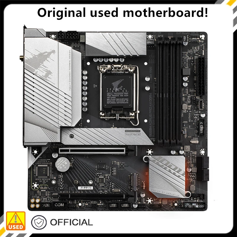 Per B660M Aorus Pro Ax Ddr4 Scheda Madre Lga 1700 Per Intel B660 Ddr4 M.2 Nvme Scheda Madre Desktop Originale Scheda Madre Usata