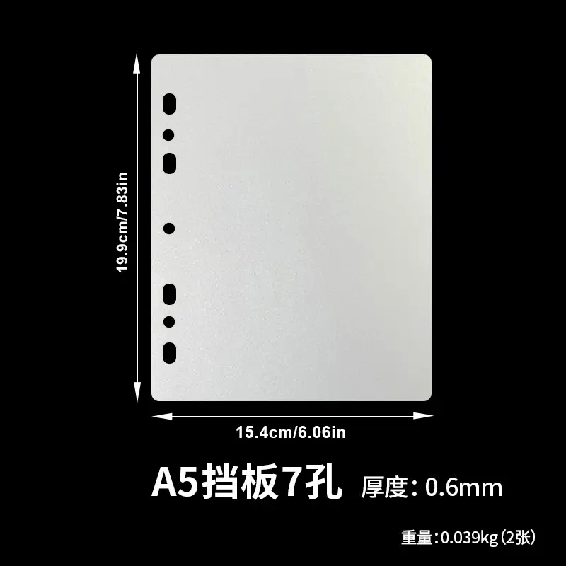SINGBA 10pcs Clear Sheets Sleeve Acid free-No CPP loose-leaf Pages for A5/A4 Binder 4/ 9grid Pocket 3inch Photocard Protector - Image 9