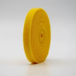 Flexible Cable Organizer and Wire Management Tape for Earphones, Mouse Cords, and More (1M yellow)