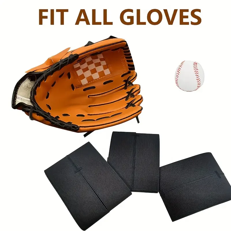 Portable Baseball and Softball Glove Wrap Band and Pocket Saver – Multi-Functional Glove Accessory