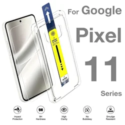 Premium Tempered Glass Screen Protector with Installation Kit - Dust - Free Design for High Definition (For Pixel 10A)