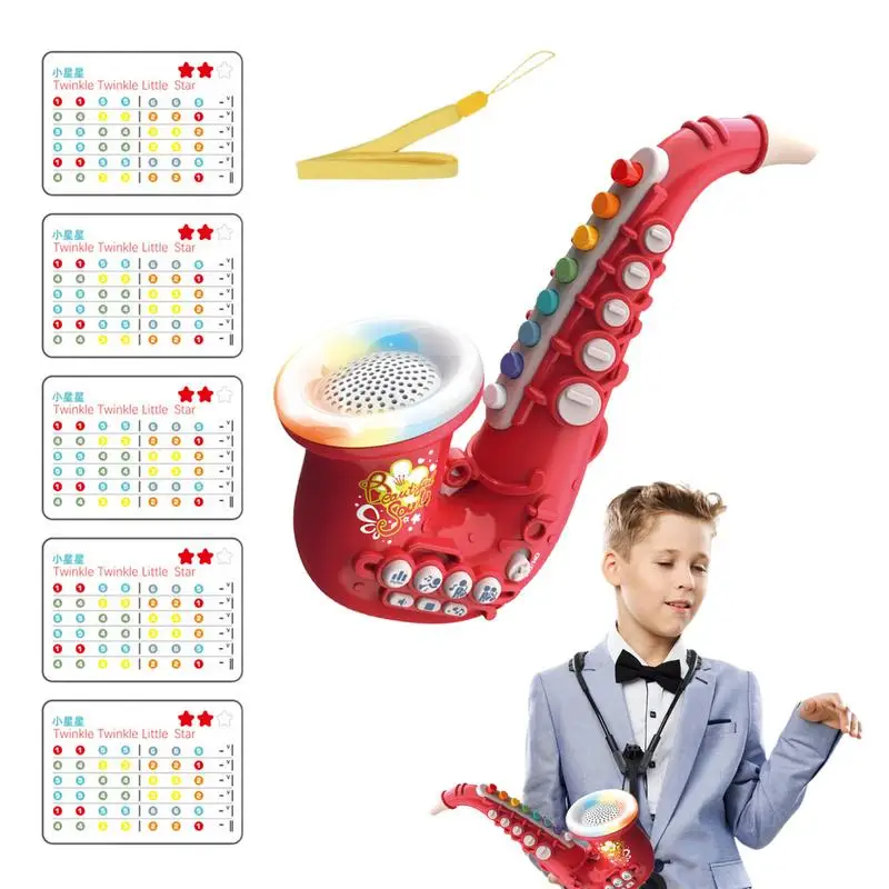 

Саксофон для малышей, саксофон, инструменты, саксофон, кларнет, игрушка для раннего развития, музыкальные игрушки, обучающая музыкальная помощь для обучения
