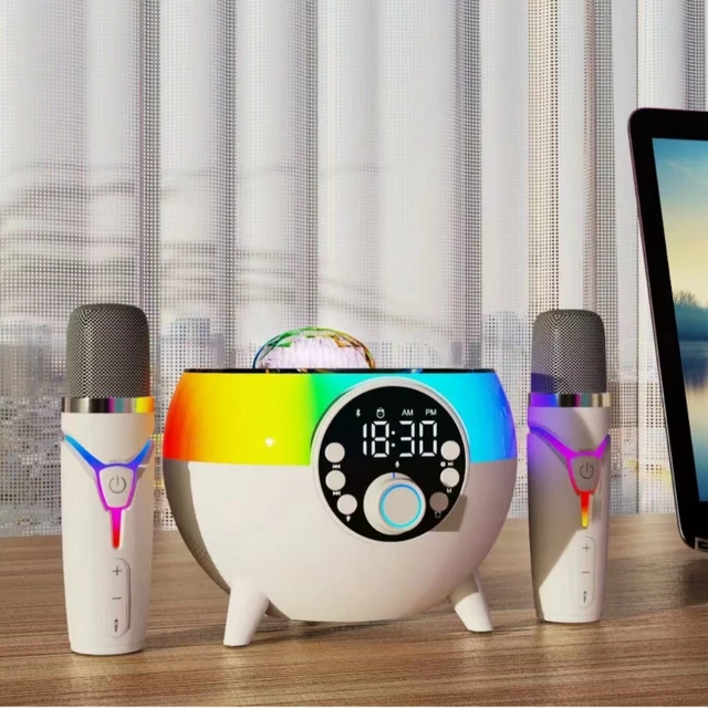 독특한 디자인, 몰입적인 사운드, 다목적 기능이 어우러진 스페이스 댄스 테이블 램프가 집에 활력을 더합니다.