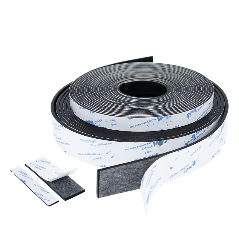 Silicone Rubber Strip Adhesive Flat Seal Gasket Anti-skid Shock Absorption High Temperature Resistant Sealing Strip door seal strip,sealing strip tape,window seal strip,sealing tape,sealing strip,rubber seal strip,rubber door weatherstripping,door weatherstripping,silicone seal strip,rubber gasket panel