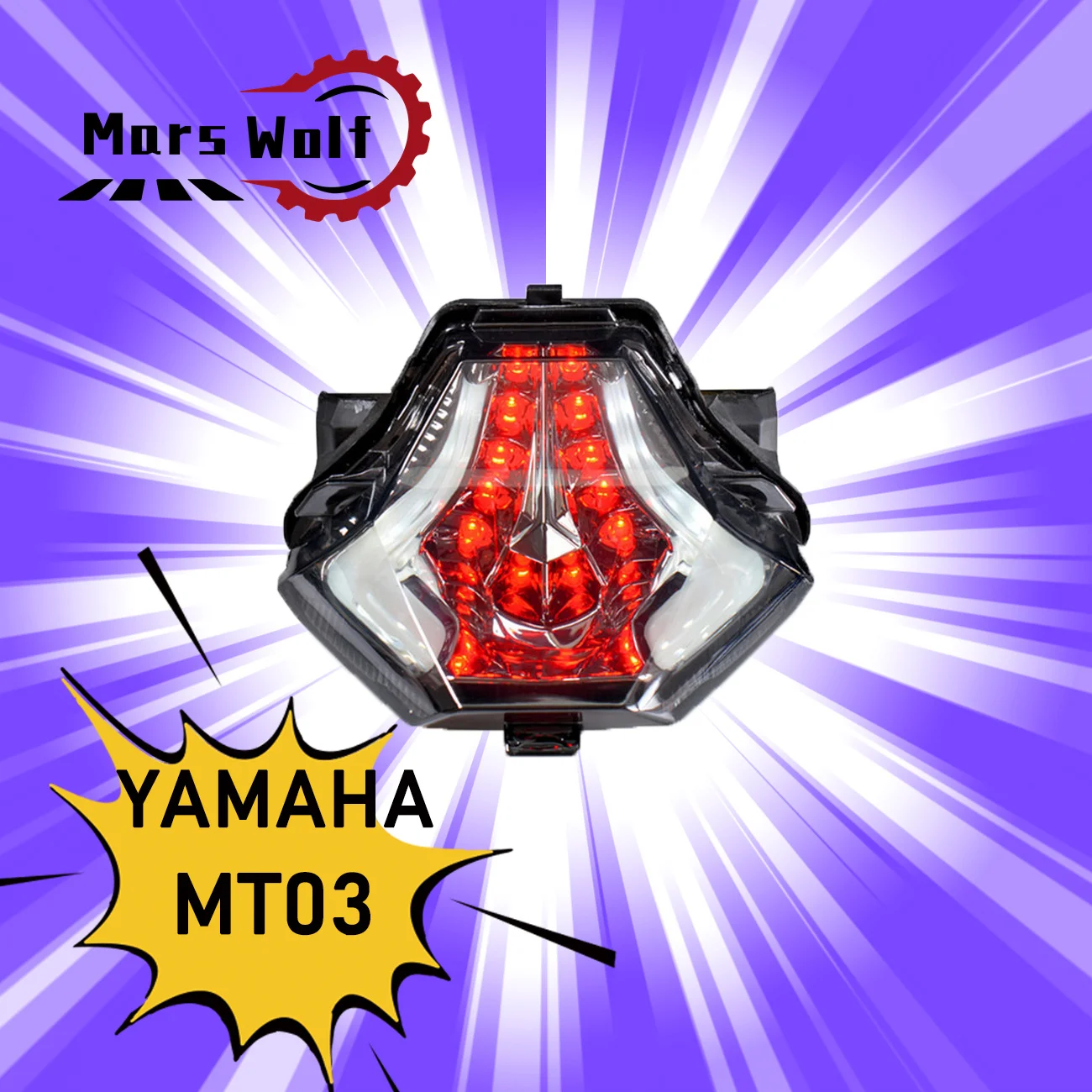 

Стоп-сигнал для мотоцикла, задний фонарь для Yamaha R25 R3 MT03 MT07