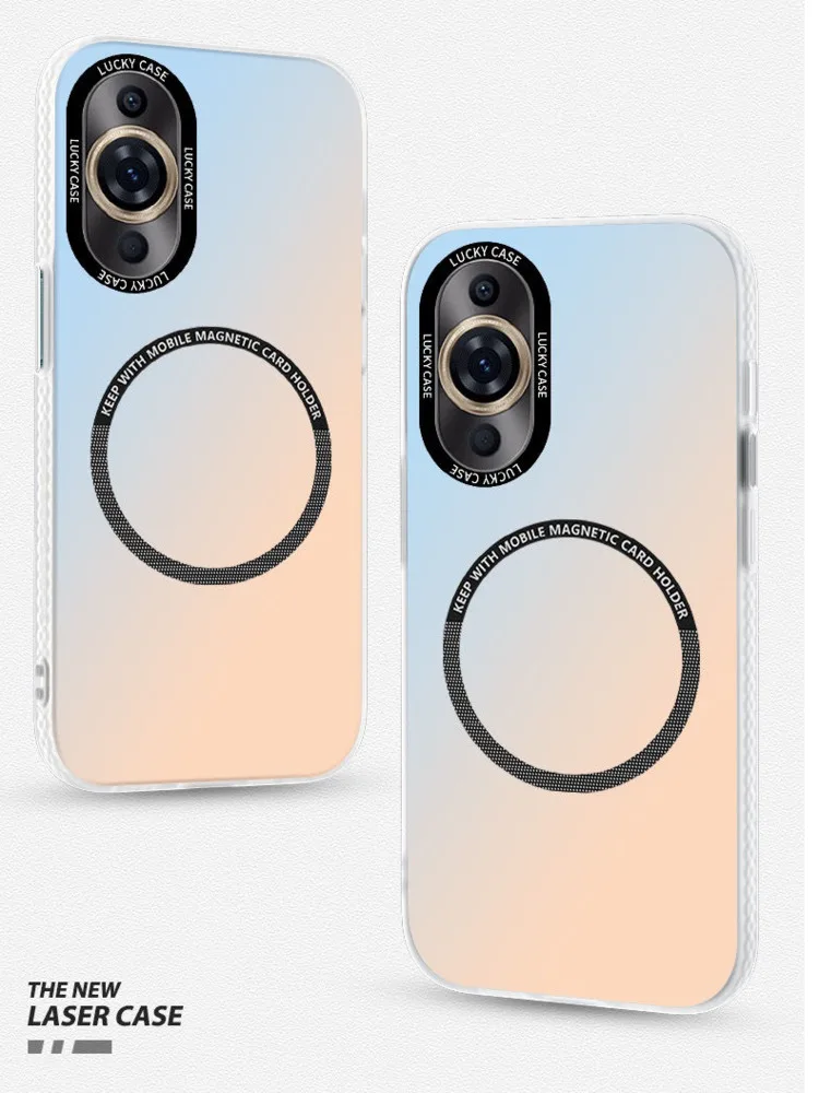 

Luxury Matte Armor Magnetic Wireless Charge Case For huawei nova 10 9 8 7 6 5 pro Magsafe Cover Funda