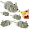 Infrared remote control intelligent sensing obstacle avoidance cartoon mouse model pet teasing cat prank toy 3