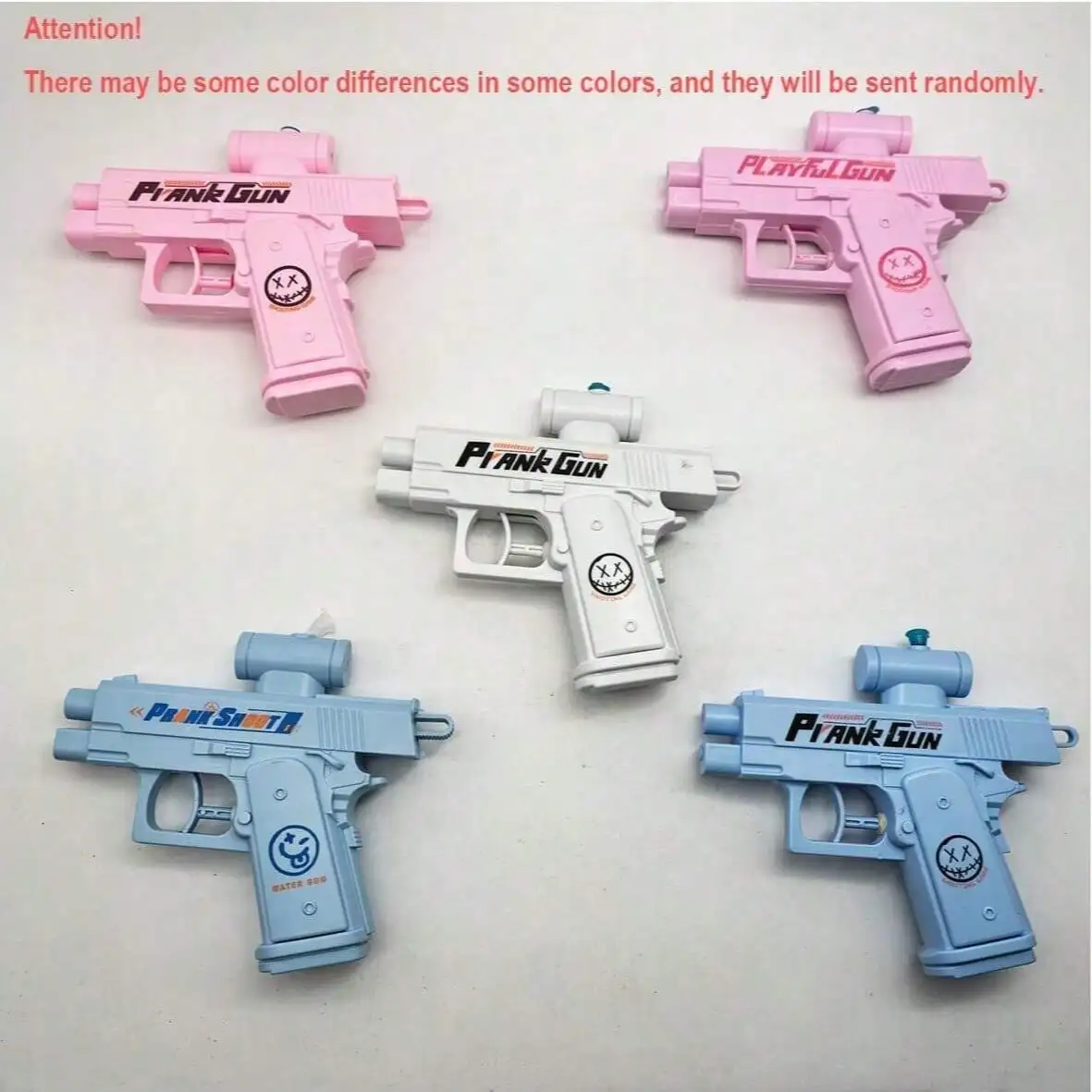 Creative Reverse Water Gun Toy - Age Recommendation
