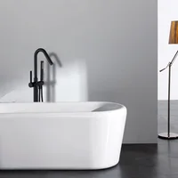 Freestanding Bathtub Faucet with Hand Shower 1
