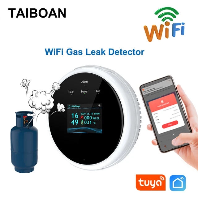 WiFi GAS LPG 누출 센서 경보 화재 보안 감지기