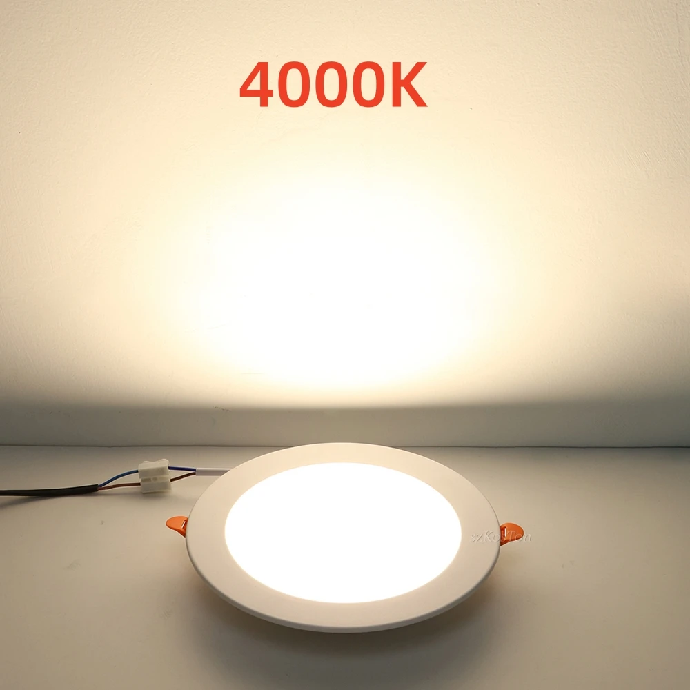 Description Picture 4 of item10 Pcs LED Downlight 220V Ceiling Light Recessed Down Light Round LED Panel Light 5W 7W 9W 12W 20W Cold Warm White LED Spotlight