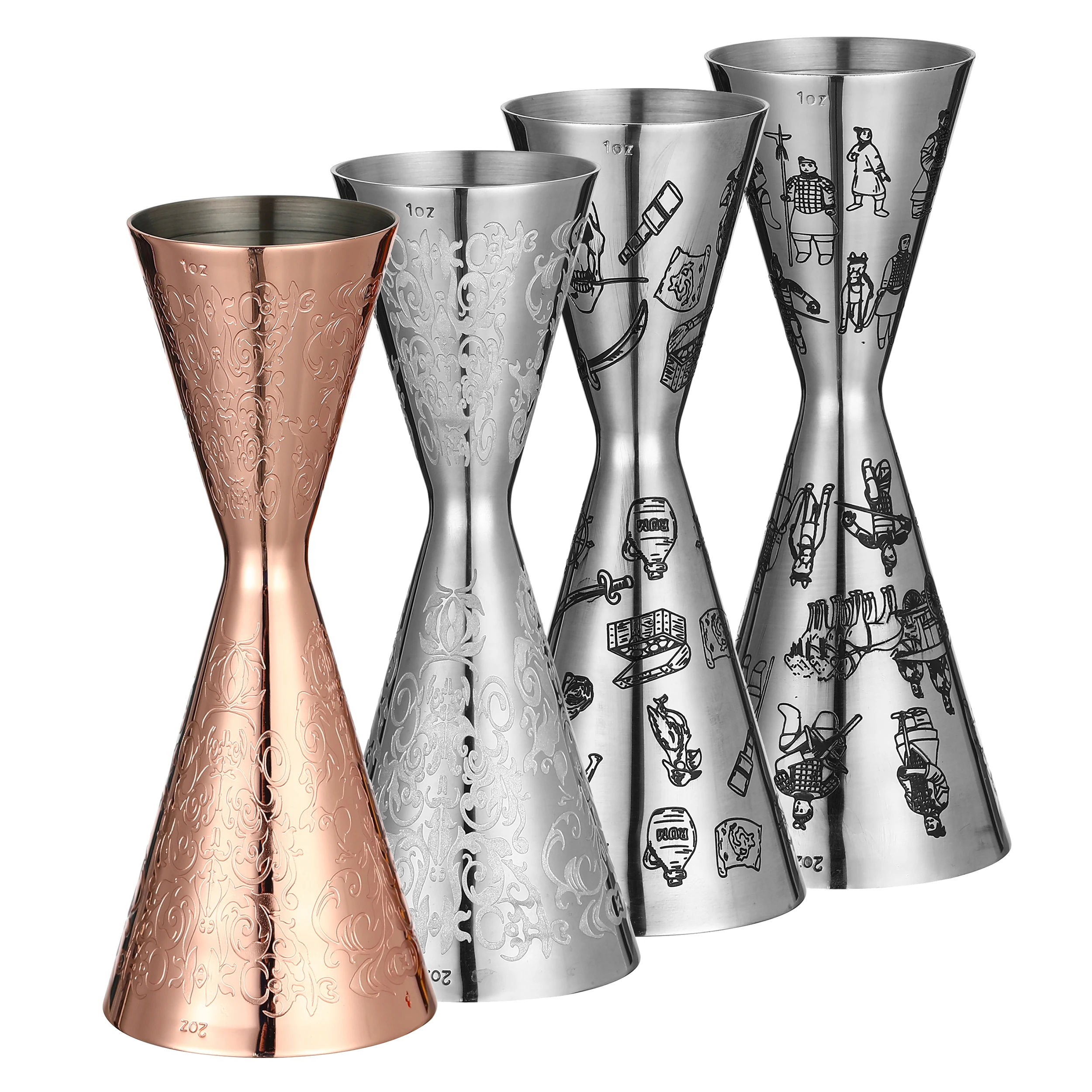 Integrated-Style Jigger Double Cocktail Jigger For Bar