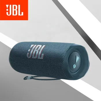 Original JBL FLIP 6 Bluetooth Speaker FLIP6 Portable IPX7 Waterproof Outdoor Stereo Bass Music Track Speaker Independent Tweeter 1