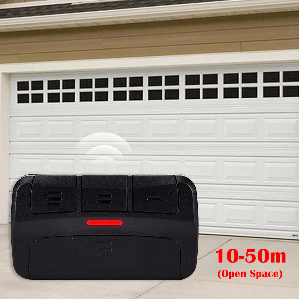3 IN 1 Multifrequency 280MHz-868MHZ Garage Door Remote Control Duplicator Auto Car Sun Visor Clip Garage Door Opener 2
