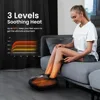 Foot Massager Machine with Heat,  Upgraded Christmas Gifts for Women Men, 3 Heating Levels, Deep Kneading,  Black 4