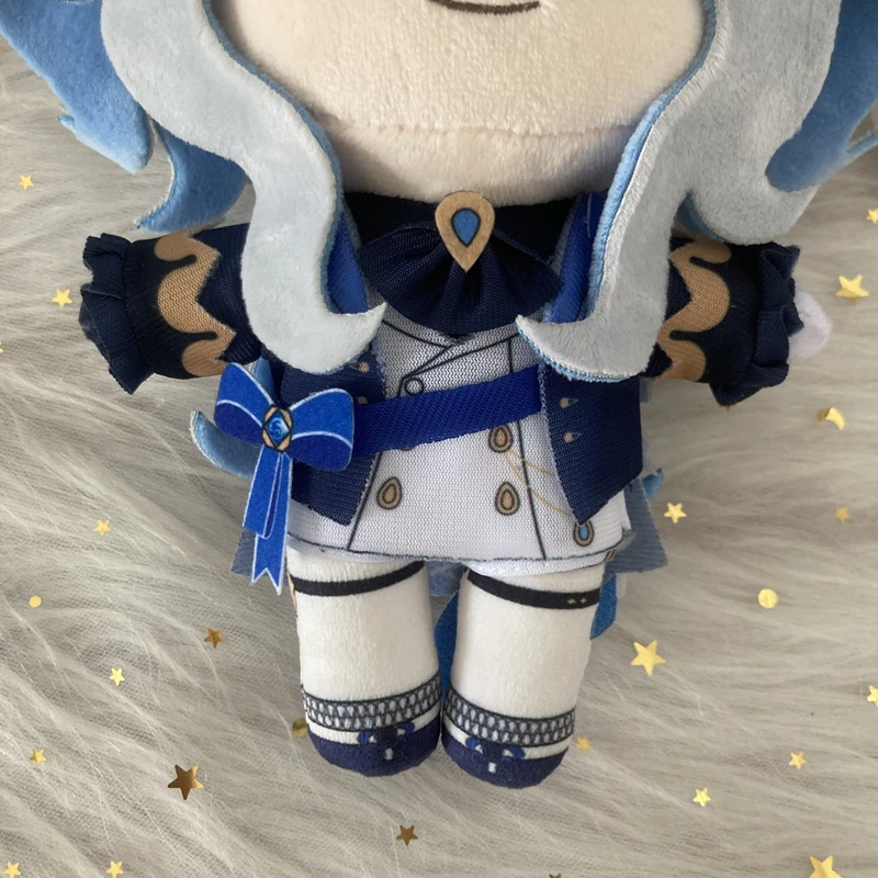 20cm Anime Game Genshin Impact Furina Kawaii Zhongli Plush Doll Cute Soft Stuffed Pillow Adult Boys girls Children\'s gifts toys