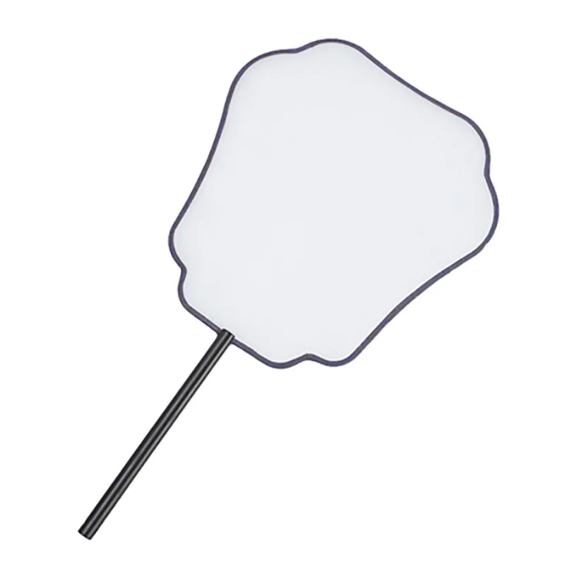 Chinese Round Blank Silk Fan for Women, Ancient Court Style, Dance, Wedding, Embroidery, Painting