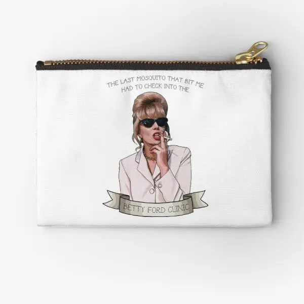 

Patsy Stone Ab Fab Zipper Pouches Money Panties Cosmetic Socks Underwear Coin Men Key Packaging Women Small Storage Pocket